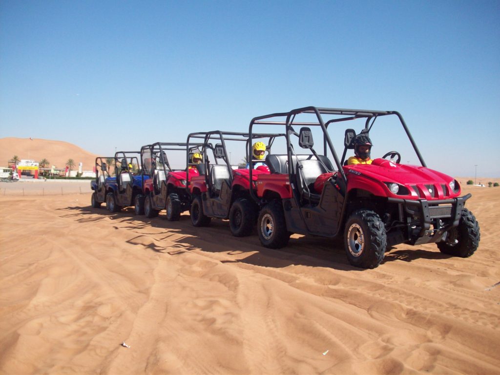 Dune bugging in Dubai