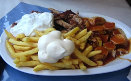 Currywurst - dish to try in Germany.