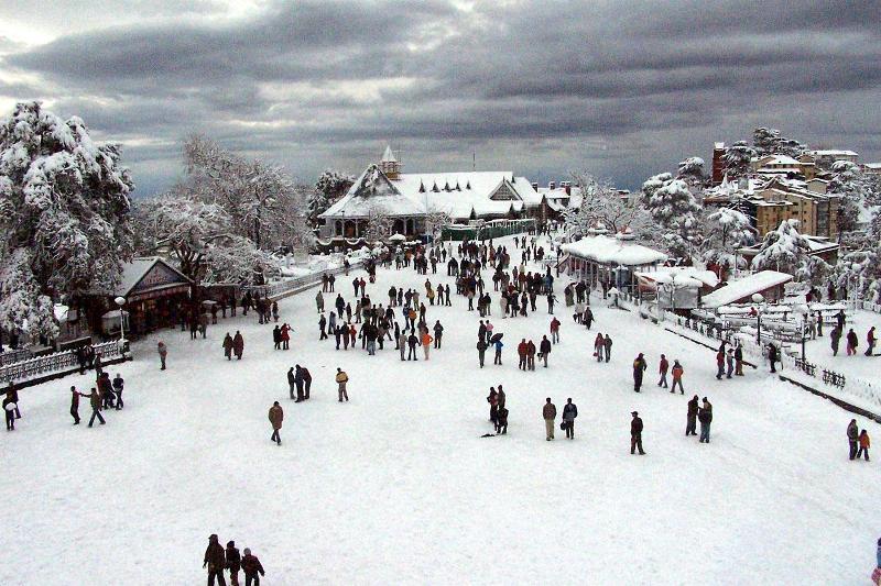 Snowy Hill Stations in India