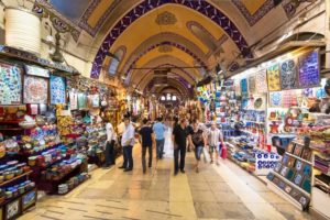 Grand Bazaar is one of the turkish locations in Istanbul