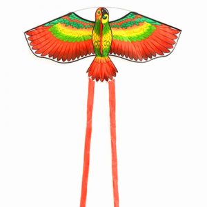 Cartoon Parrot Flying Kite Dubai Kite Festival