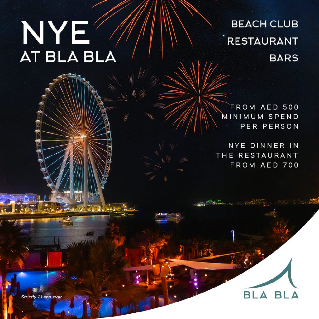 New Year’s Eve Party at BLA BLA