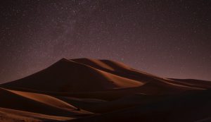 Al Khatim Desert is one of the best stargazing sites in UAE