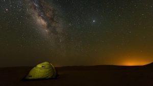 Al Quaa Desert is one of the place where it's worth to observe stars in UAE