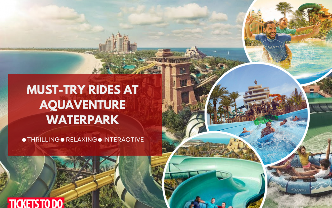 Must enjoy rides at Atlantis Aquaventure