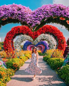 Dubai Miracle Garden is one of the most Instagrammable Places in Dubai