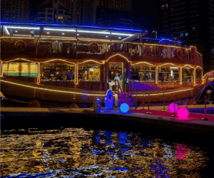 Dhow cruise dinner tickets