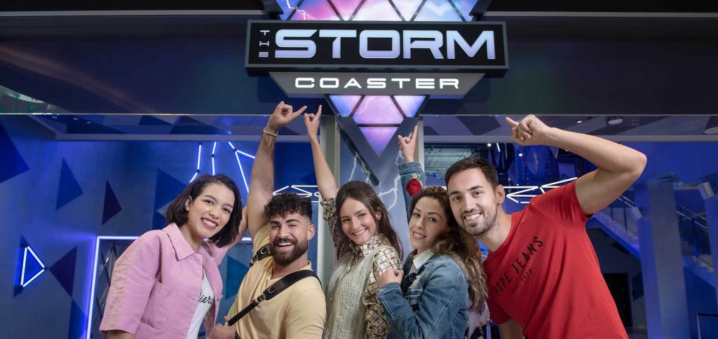 The Storm Coaster Dubai Hills Mall