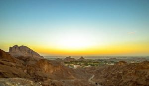 Mountain view from jebel hafeet