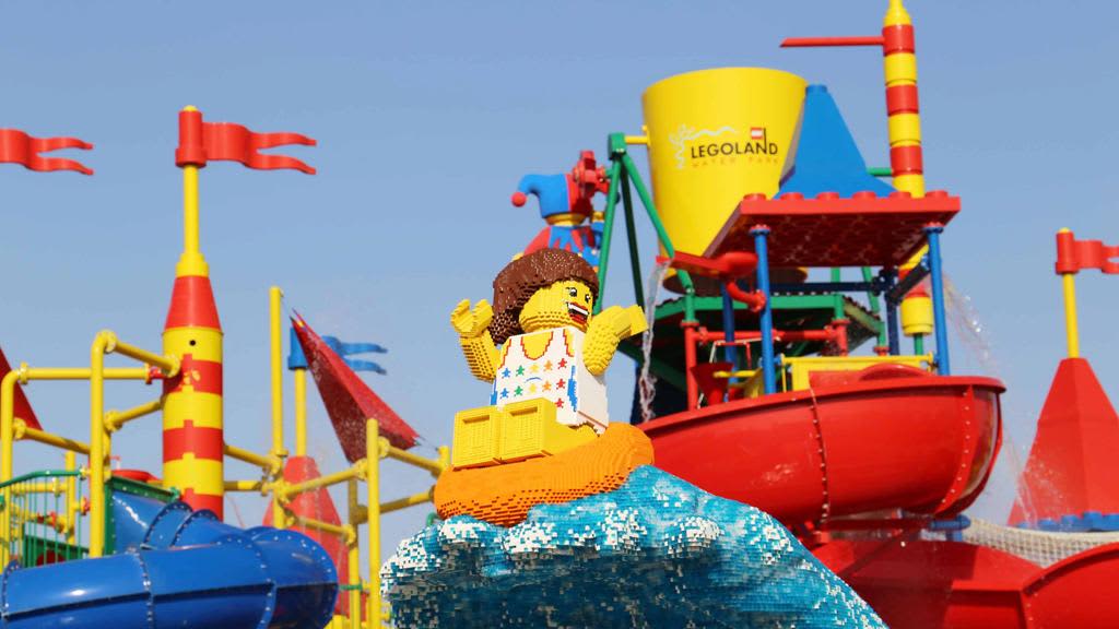 Legoland water park is one of the best theme parks in Dubai UAE