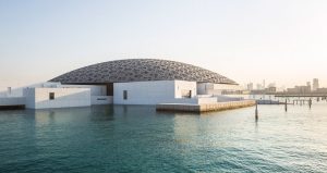 Louvre mouseum in Abu Dhabi is 40 meters above sea level.