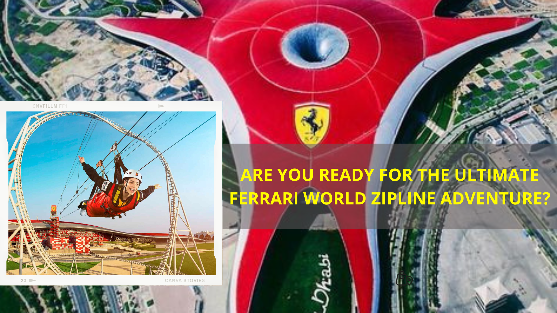 Related Blog Post - Get Your Adrenaline Pumping with the Ferrari World Zipline Adventure