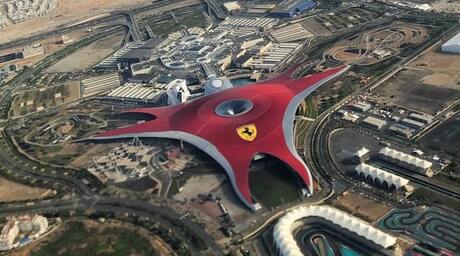 Ferrari world is the best things to do in Abu Dhabi